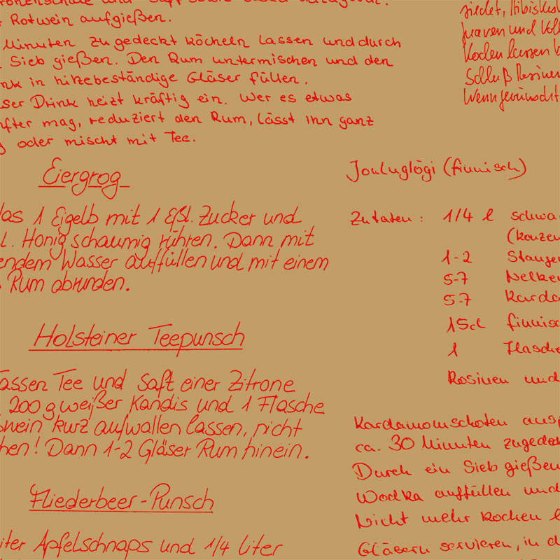 Punschrezepte auf Öko, Lieferbar ab Ende Oktober