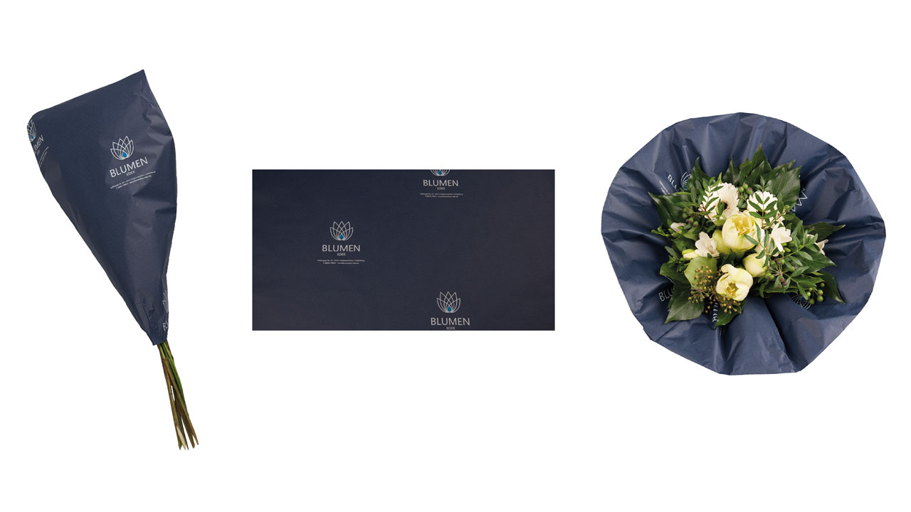 Versatzdruck mit Weiß hinterlegt die elegante Variante